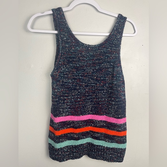 Lou & Grey Loft Stripemarl Sweater Tank size medium - Picture 8 of 8